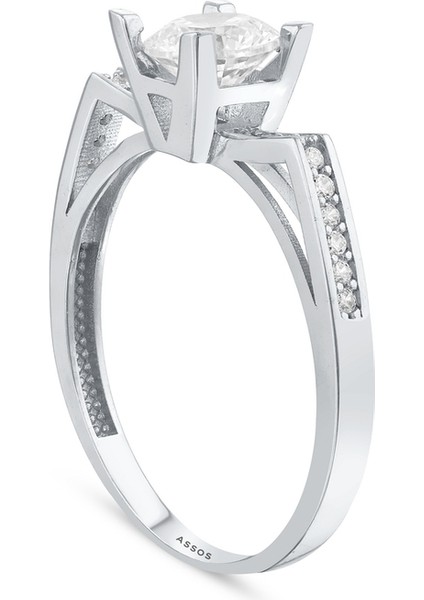 Altın Tektaş Yüzük - 14K