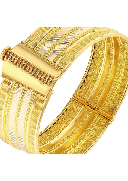 Altın Kelepçe Bilezik - 14K