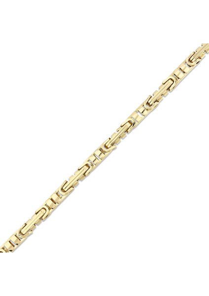 Tasarım Altın Zincir Bileklik - 14K indirimleri