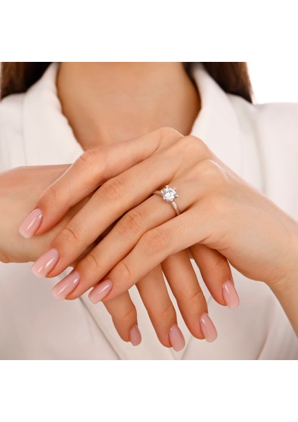 Altın Tektaş Yüzük - 14K