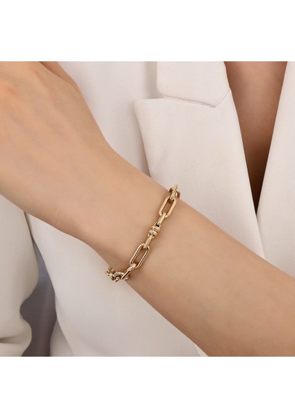 Tasarım Altın Bileklik - 14K