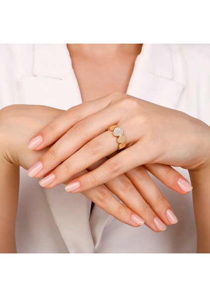 Altın Tasarım Yüzük - 14K