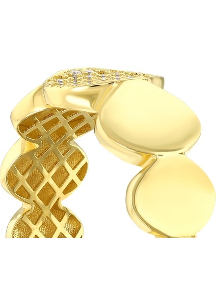 Altın Tasarım Yüzük - 14K