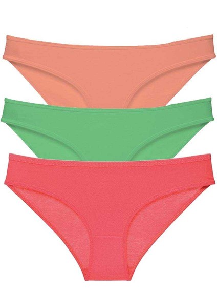 3 adet Süper Eko Set Likralı Kadın Slip Külot 543 indirimleri