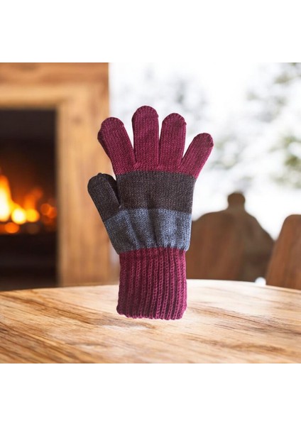 Garson Beden Erkek Çocuk Eldiven Bordo - 8-12 Yaş fiyatları