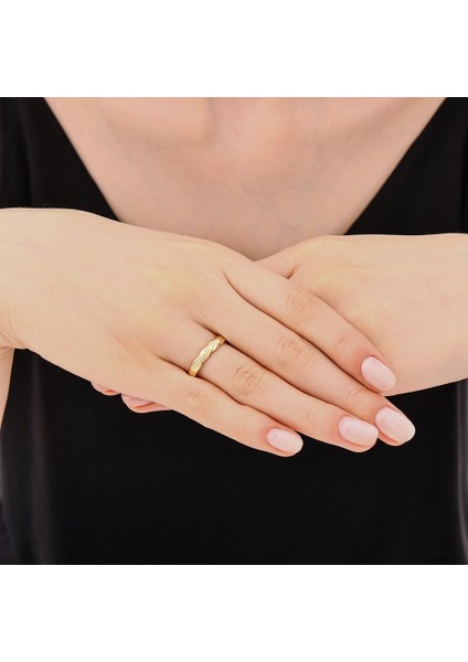 Tasarım Altın Yüzük - 14K