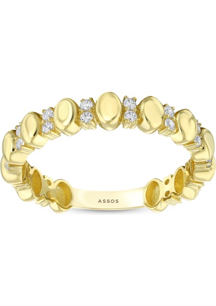 Tasarım Altın Yüzük - 14K