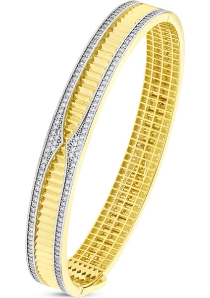 Tasarım Altın Kelepçe - 14K