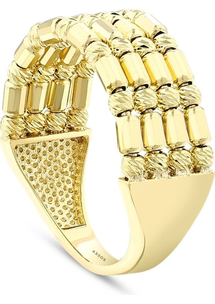 Tasarım Altın Yüzük - 14K