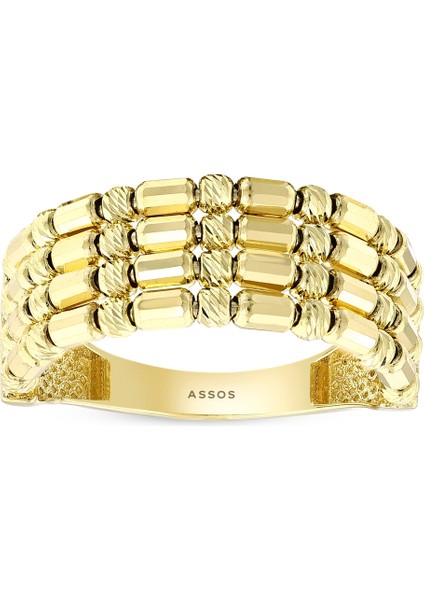 Tasarım Altın Yüzük - 14K