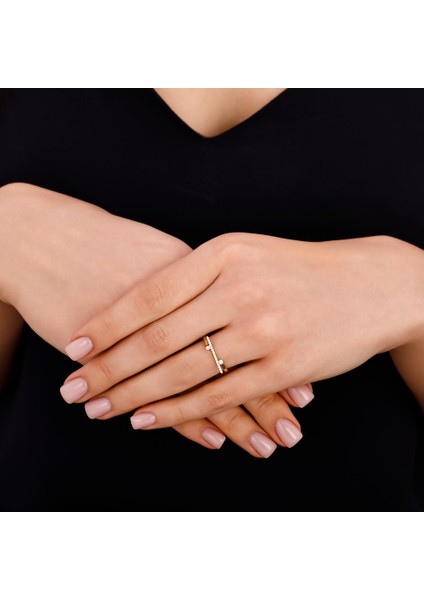 Tasarım Altın Yüzük - 14K