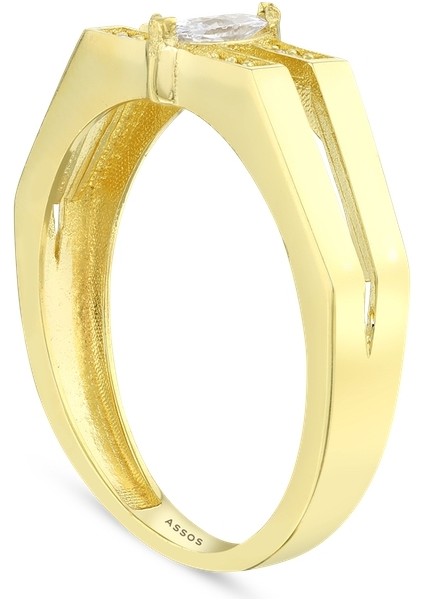 Tasarım Altın Yüzük - 14K