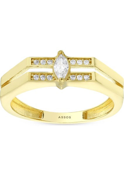 Tasarım Altın Yüzük - 14K