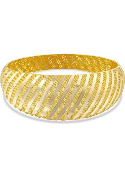 Tasarım Altın Kelepçe - 14K