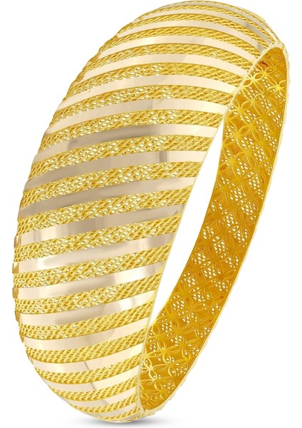 Tasarım Altın Kelepçe - 14K