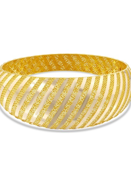 Tasarım Altın Kelepçe - 14K