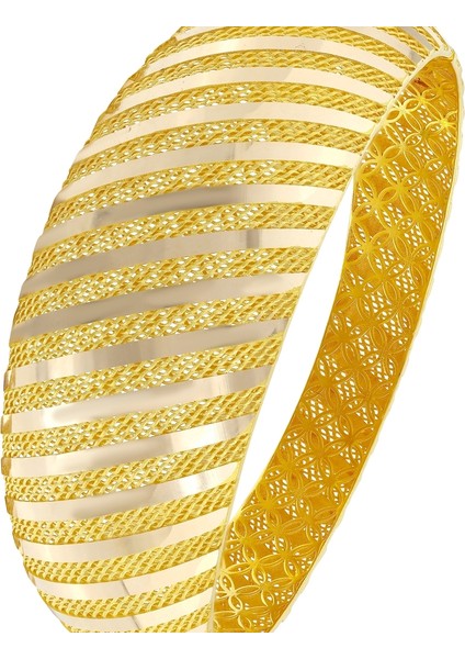 Tasarım Altın Kelepçe - 14K