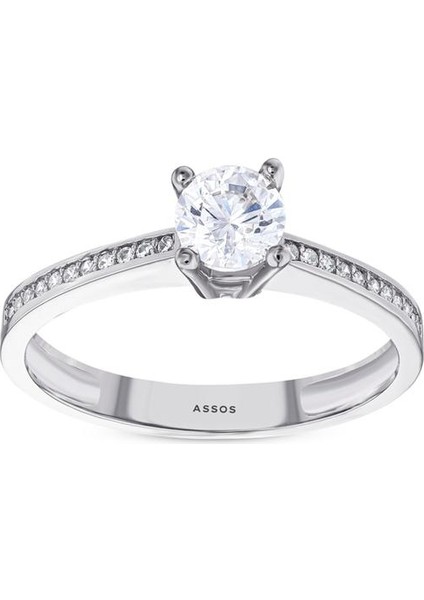 Altın Tektaş Yüzük - 14K fiyatları