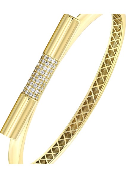 Tasarım Altın Kelepçe - 14K