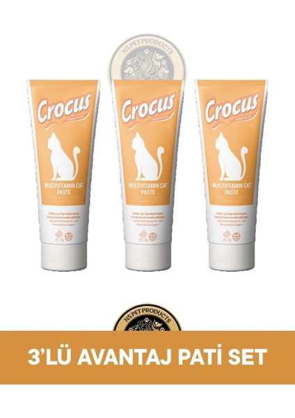 Kedi Multivitamin Macun 3X100 gr fiyatları