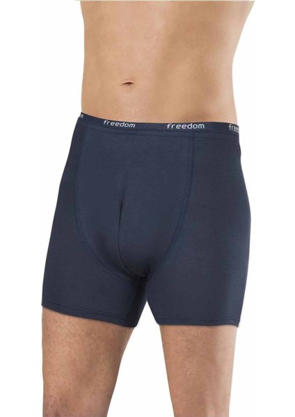 Bambu Düz Renk Erkek Boxer Lacivert - 1275A fiyatları