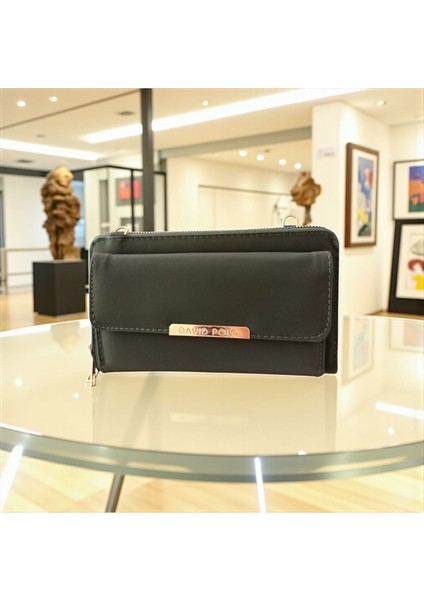 Telefon ve Kart Bölmeli Çift Gözlü Kadın Çok Amaçlı Çanta fiyatları