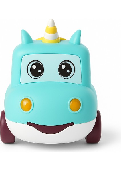 Sevimli Unicorn Araba Kumbara – Şifreli Para Kutusu – Çocuklar Için Oyuncak ve Kumbara Bir Arada