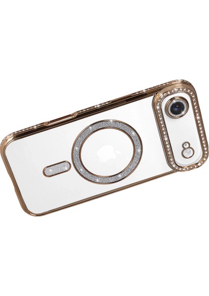 Mtxdpn Newface Apple Iphone 17 Air Joke Simli Magneticsafe Kılıf - Gold fırsatları