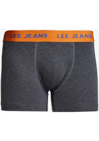 Regular Fit Normal Kesim Gri Boxer