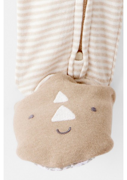 Erkek Çocuk Bej Uyku Tulumu modelleri