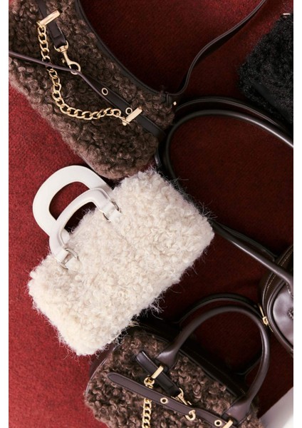 Kadın Pelüş Çapraz Çanta F1253AXNS