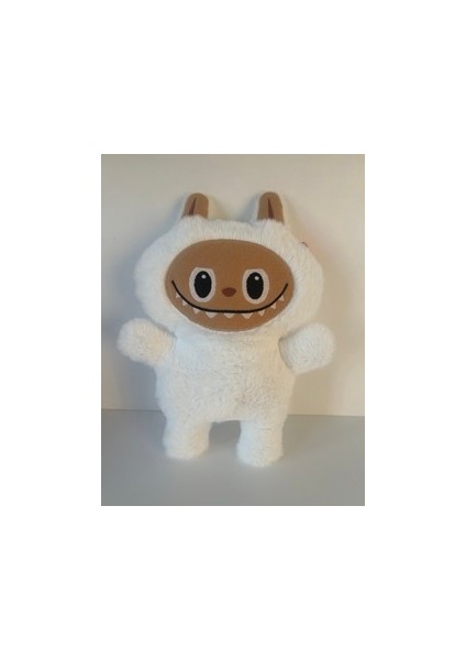 Labubu Peluş Yastık Beyaz Renk 35CM