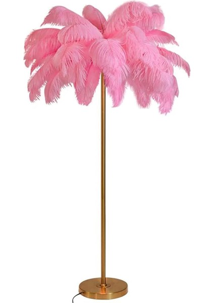 Pembe Deve Kuşu Tüyü Lambader fiyatları