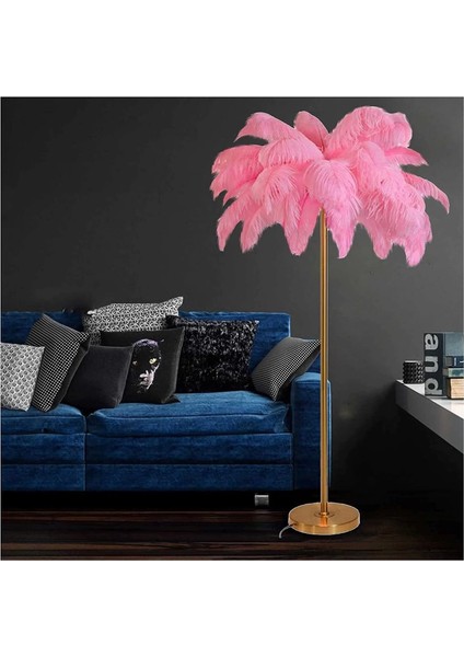 Pembe Deve Kuşu Tüyü Lambader fırsatları