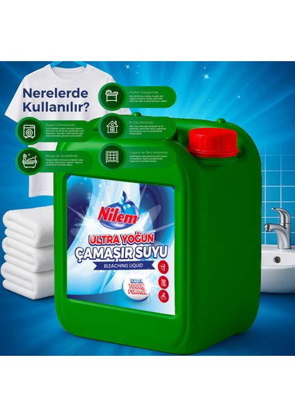 Ultra Yoğun Çamaşır Suyu 5 L fiyatları
