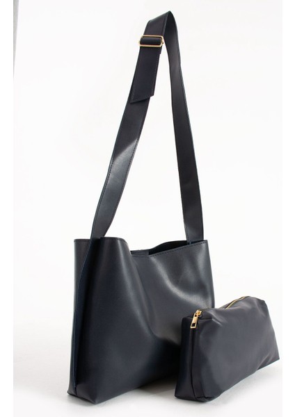 Kadın Yavrulu Yumuşak Deri El ve Omuz Shopper Çanta Uzunluk Ayarlı Sap modelleri