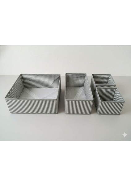 4'lü Çekmece Düzenleyici Kutu Seti fiyatları