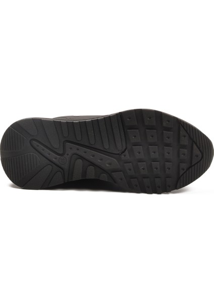 Siyah Bağcıklı Unisex Sneaker Bot indirimleri