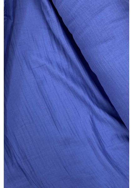 Çok Amaçlı Müslin Pamuklu Bebek Örtü ve Battaniye Kumaşı Müslin Bez İndigo 89 modelleri