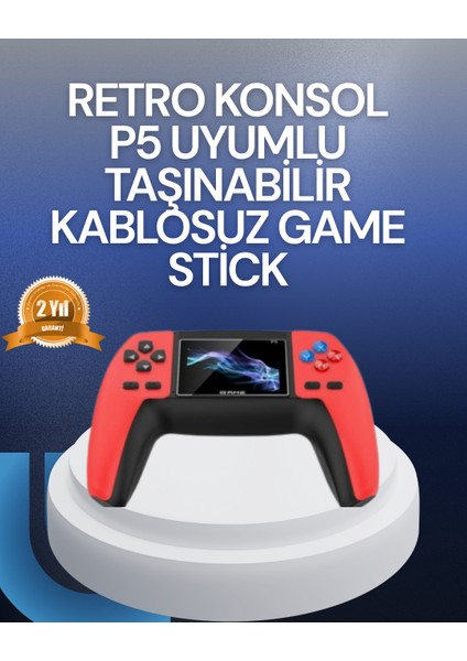 Tak Çalıştır Mini Retro Gamepad | 520 Klasik Oyun - MCT7052-3792