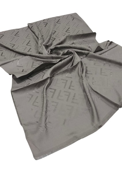 F Desen Ipek Jakarlı Şal Acı Kahve modelleri