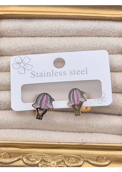 Çelik Çocuk Küpesi