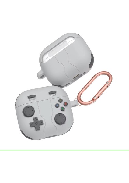 Apple Airpods Pro 3. Nesil (2025) Uyumlu Silikon Kılıf Anahtarlıklı Kılıf [gampad Tasarımı] modelleri