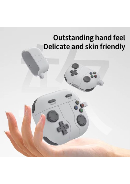 Apple Airpods Pro 3. Nesil (2025) Uyumlu Silikon Kılıf Anahtarlıklı Kılıf [gampad Tasarımı] fırsatları