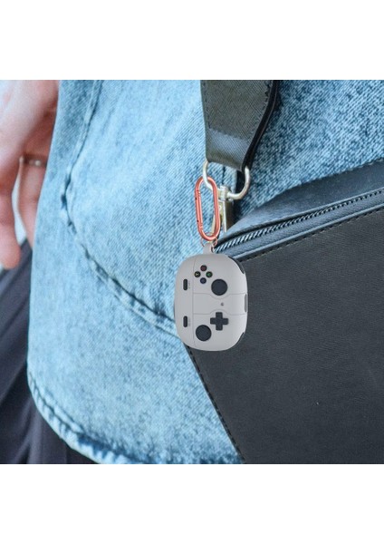 Apple Airpods Pro 3. Nesil (2025) Uyumlu Silikon Kılıf Anahtarlıklı Kılıf [gampad Tasarımı] indirimleri