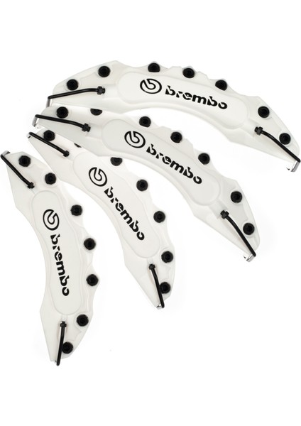 Beyaz Brembo 4'lü Kaliper Seti Kabartmalı fiyatları