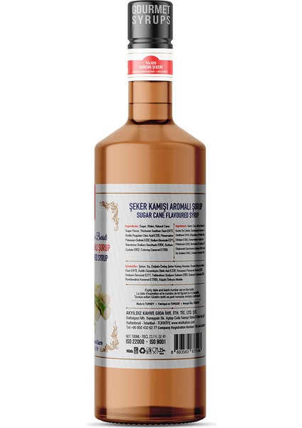 Nish Şeker Kamışı Aromalı Şurup 700 ml - P fiyatları