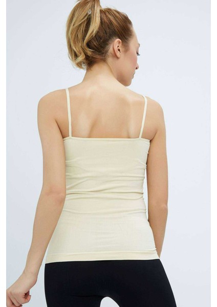 Elite Life Kadın İp Askılı İz Yapmaz Uzun Ten Atlet 846