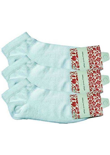 Beyaz Kadın Bilek Çorap 3 çift fiyatları