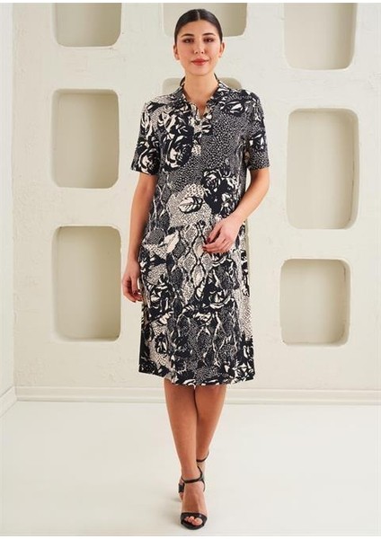 Kadın Örme Viskon Elbise - 45273 indirimleri